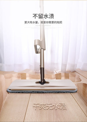 2019 Free Hand Washing Lazy Mop Magic Cleaner Self-wring Squeeze Household Cleaning Automatic Dehydration