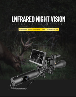 Night Vision Riflescope Hunting Scopes Optics Sight Tactical 850nm Infrared LED IR Waterproof Night Vision Device Hunting Camera