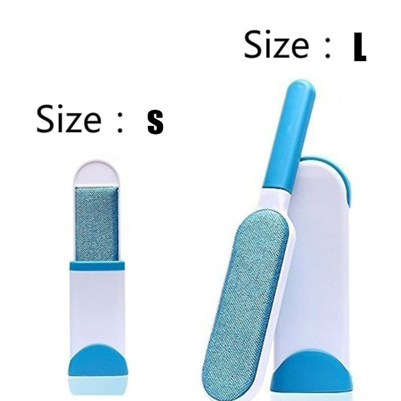 2019 New pet hair remover The Popular New Pet Hair Brush Hair Removal Comb Sofa Bed Portable Home Cleaning Brush lint remover